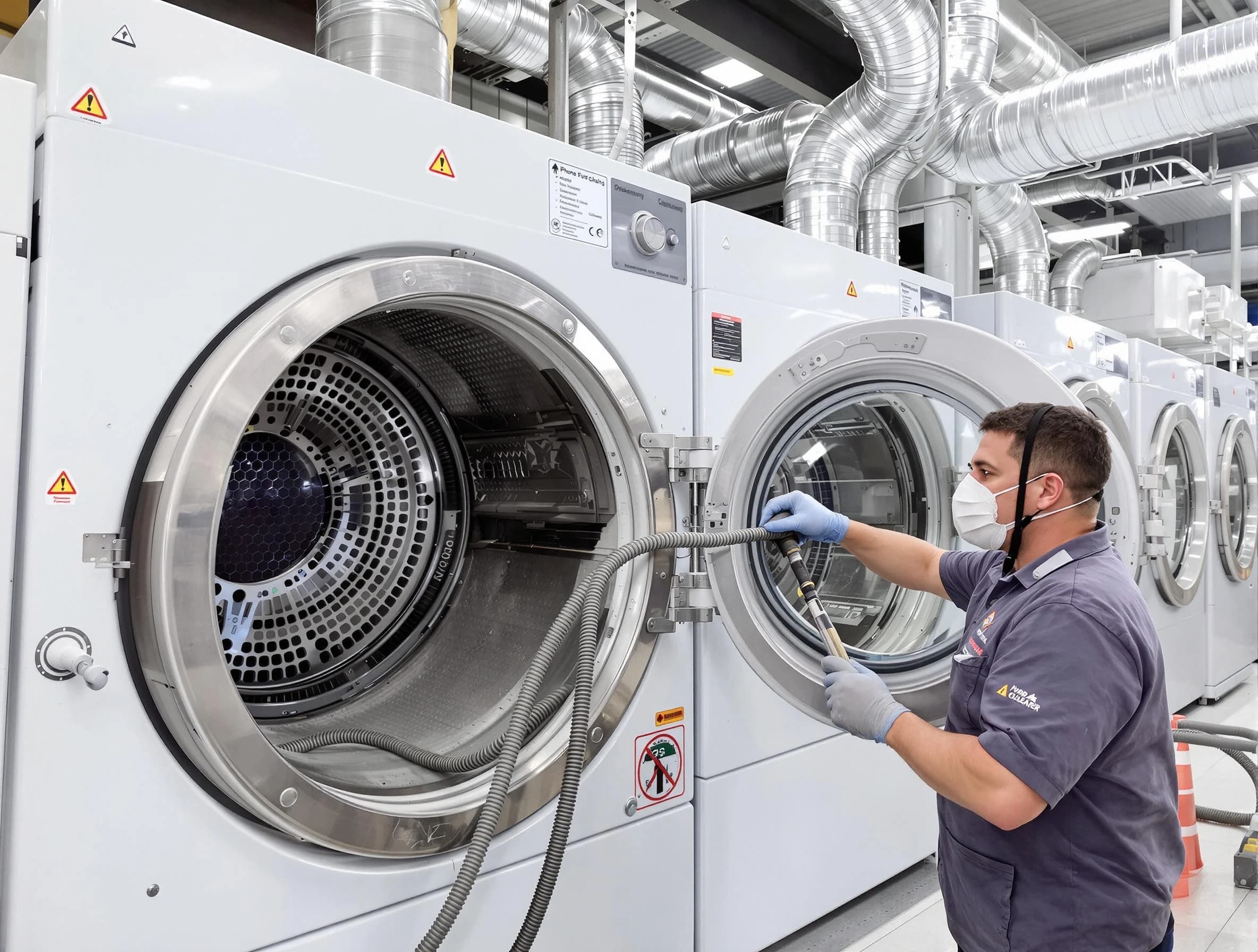 Industrial-grade dryer vent cleaning by Holt Dryer Vent Cleaning in Holt