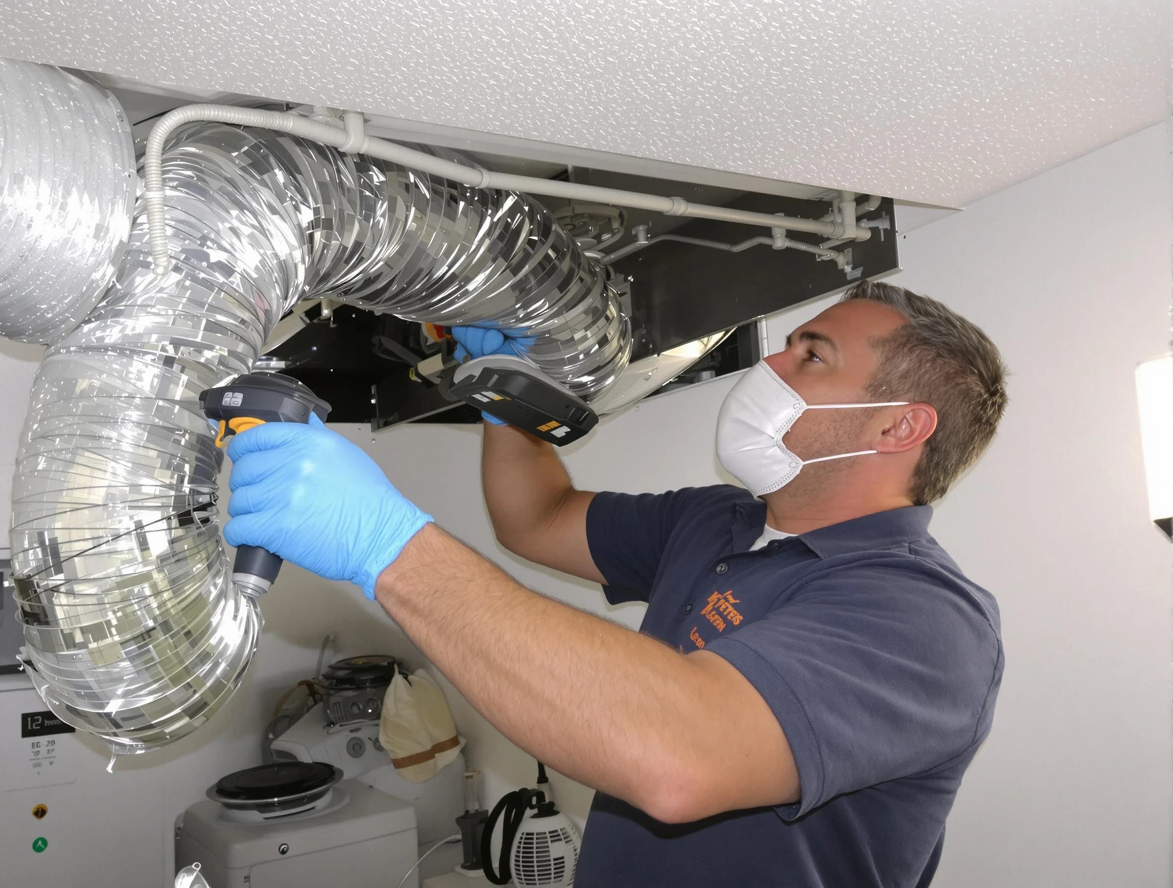Holt Dryer Vent Cleaning professional performing thorough residential dryer vent cleaning in Holt