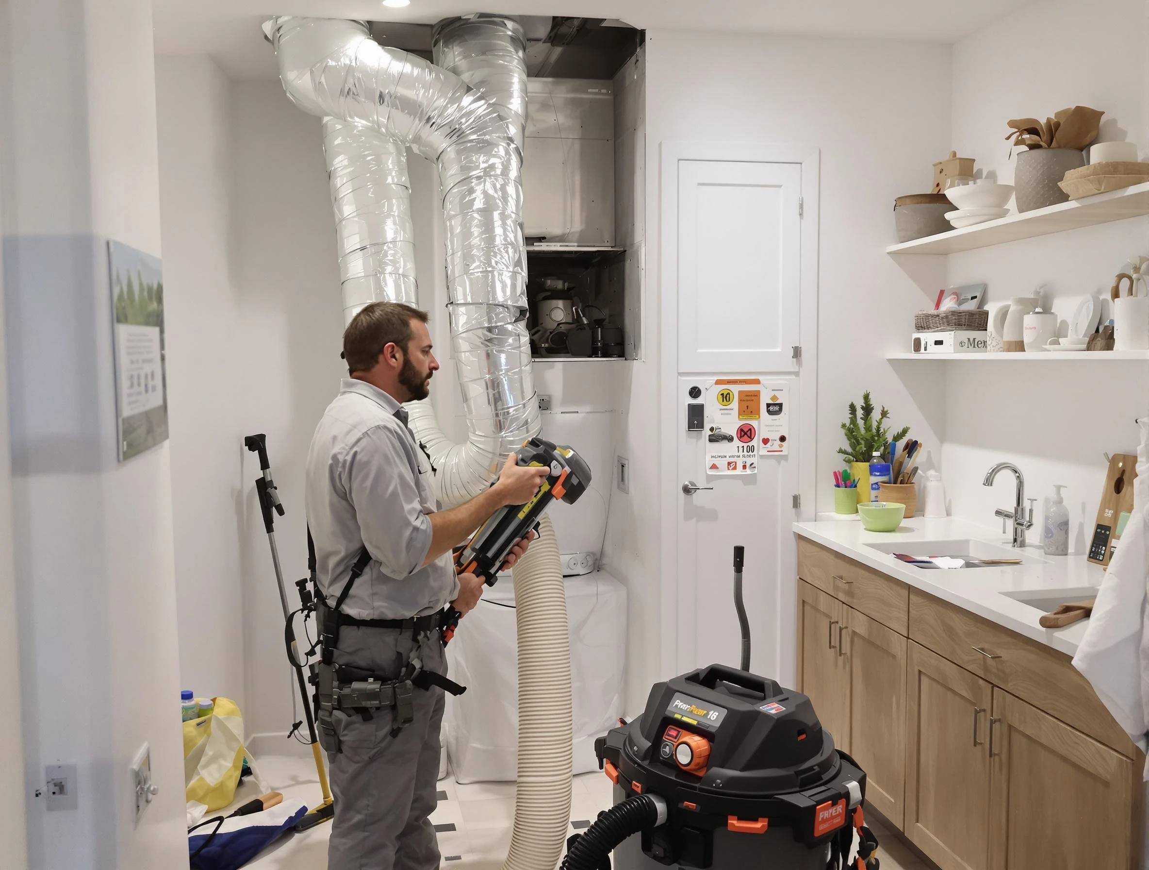 Clogged Dryer Vent Cleaning in Holt