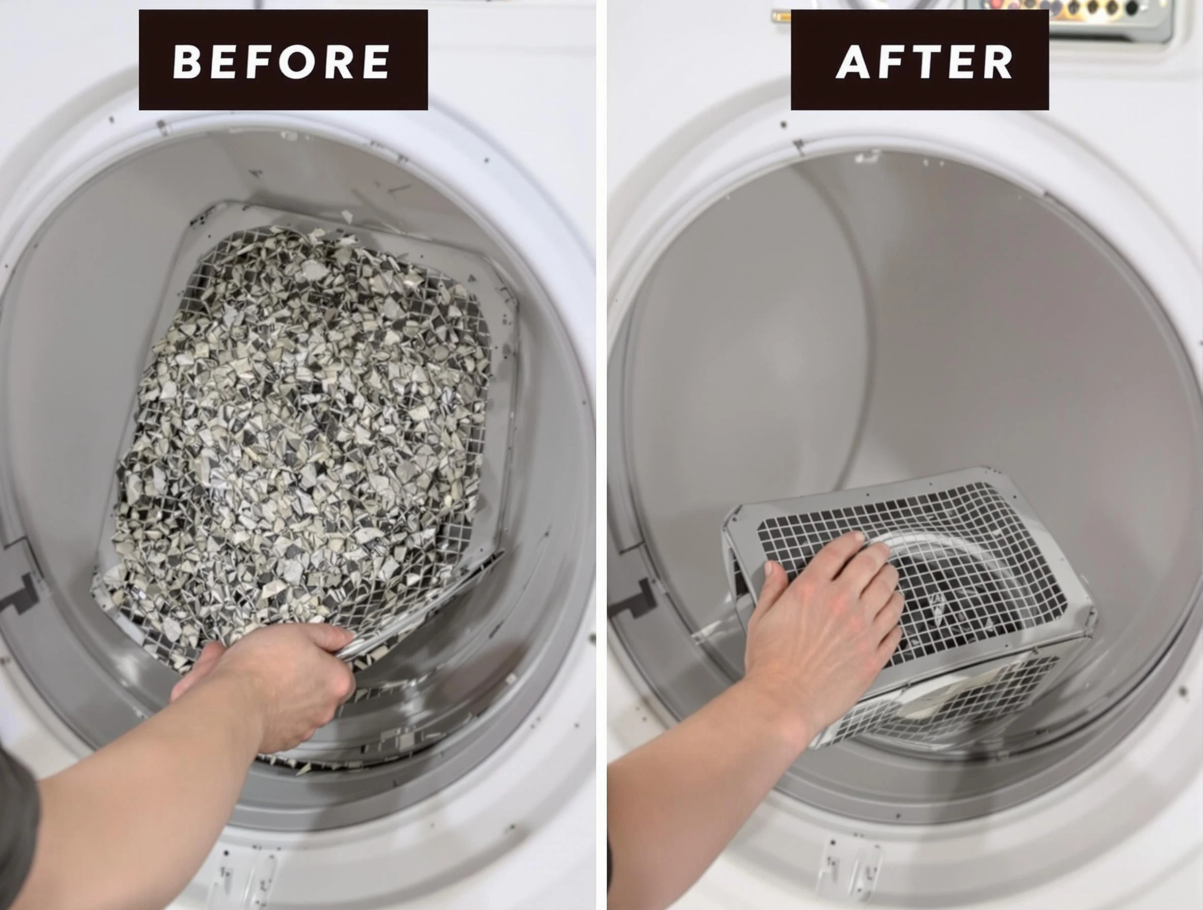 Professional lint trap cleaning by Holt Dryer Vent Cleaning in Holt