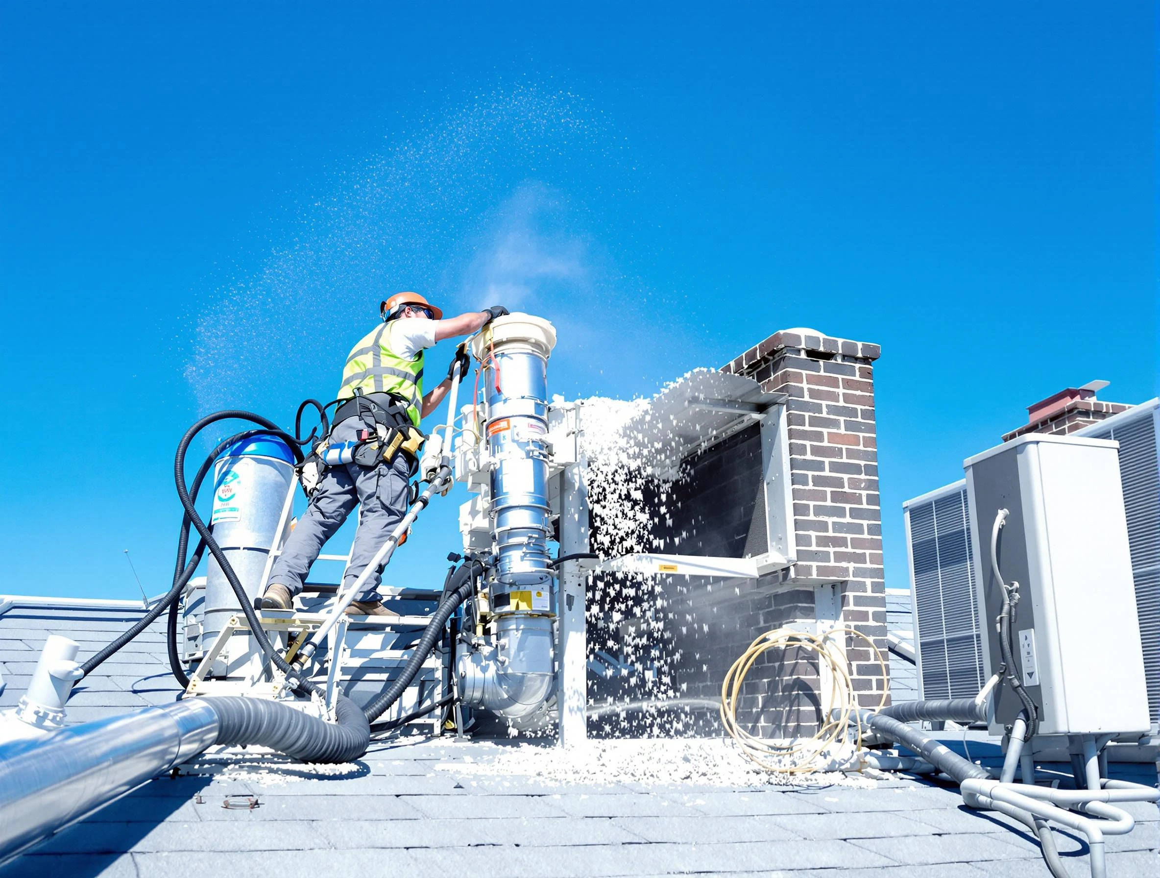 Expert roof dryer vent cleaning by Holt Dryer Vent Cleaning in Holt