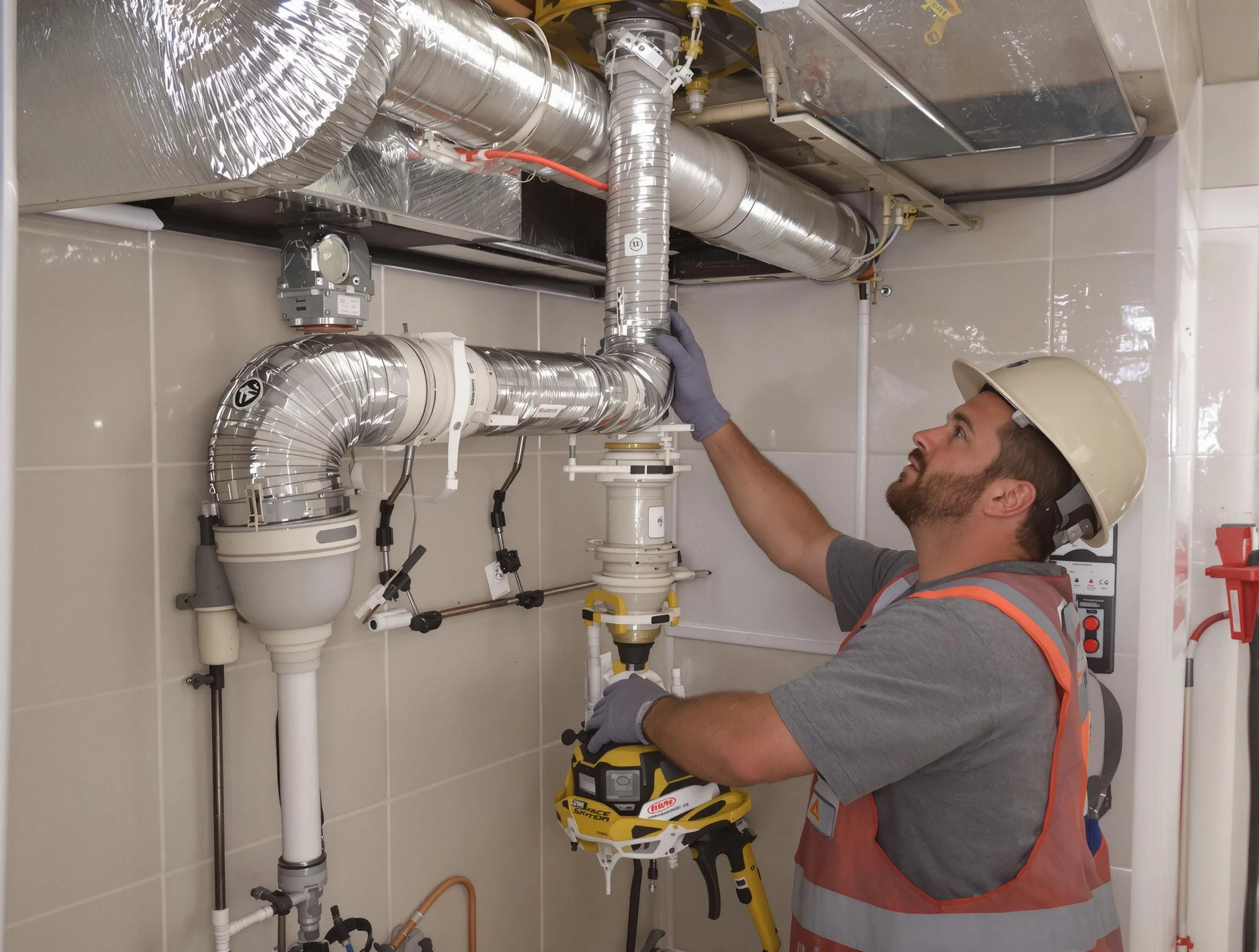 Holt Dryer Vent Cleaning expert performing professional dryer vent repair and installation in Holt