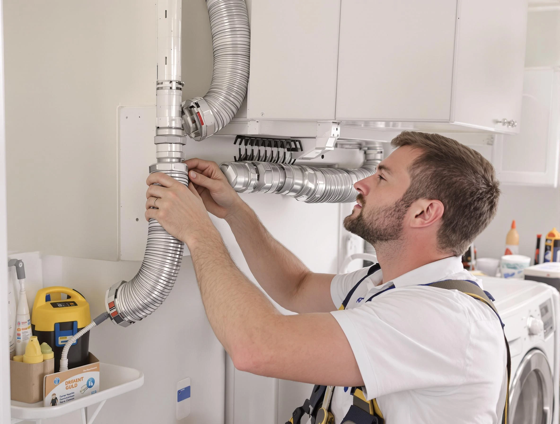 Professional dryer vent repair and installation by Holt Dryer Vent Cleaning in Holt