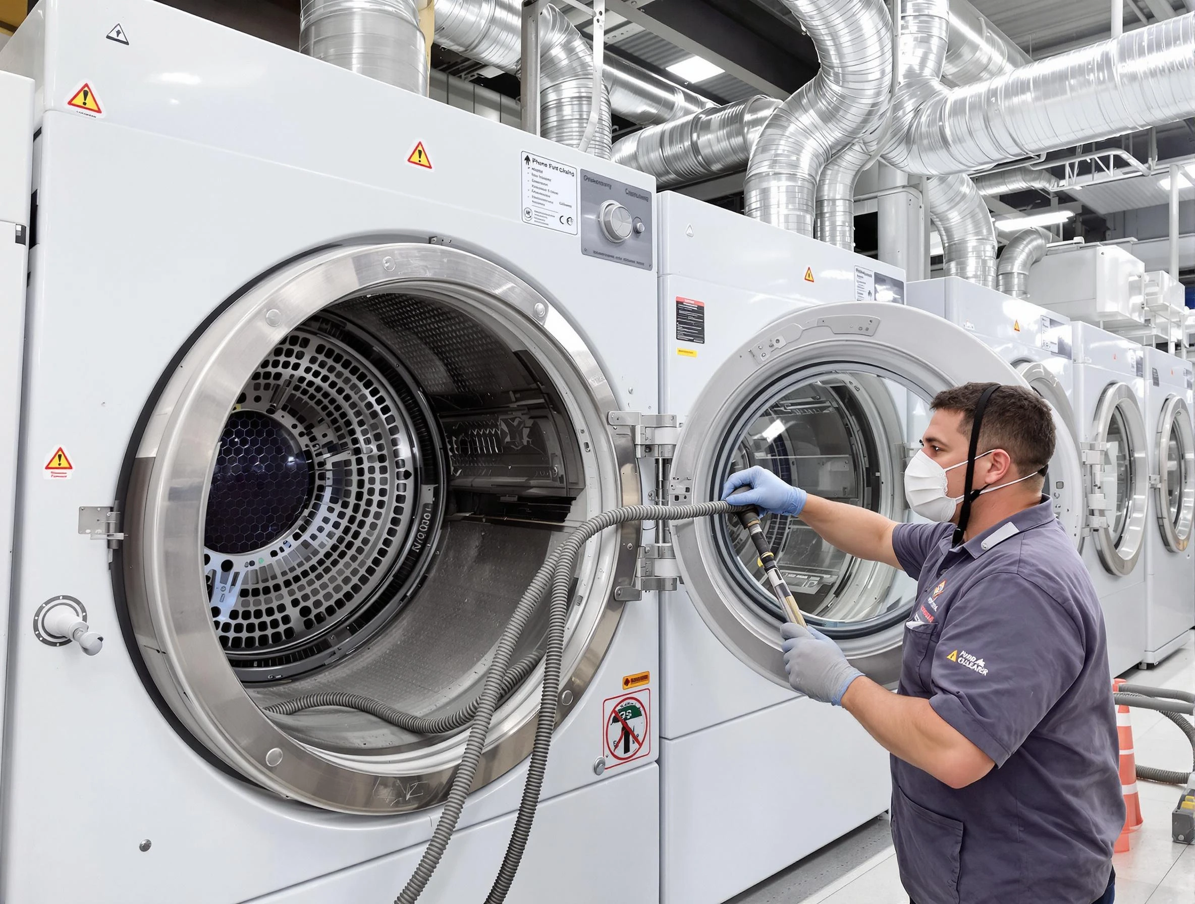 Industrial-grade dryer vent cleaning by Holt Dryer Vent Cleaning in Holt